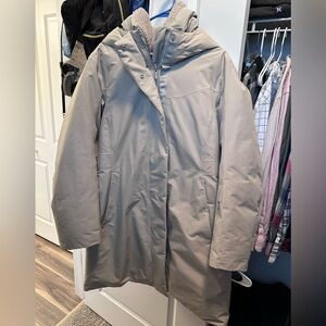 Lululemon Athletica Snow Warrior Parka - Raw Linen Color